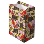 Kaffeebeutel Mittlere Geschenktüte (Rückseite Schrägansicht)