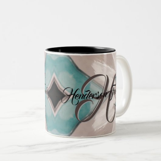 Kaffeebeutel Zweifarbige Tasse (VorderseiteRechts)