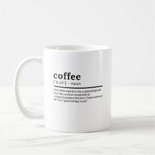 Kaffeebezeichnung Kaffeetasse