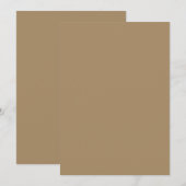 Kaffeeblatte Save the Date Card - individuell eins (Vorne/Hinten)