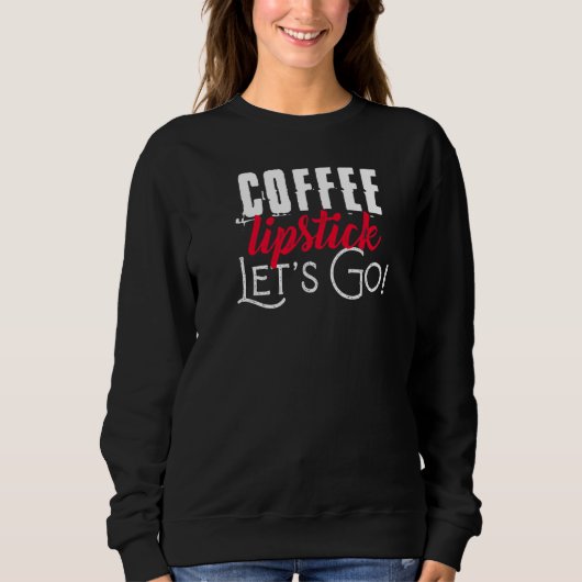 Kaffeeblatte Sweatshirt (Vorderseite)