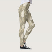 Kaffeeblätter Leggings (Rechts)