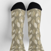 Kaffeeblätter Socken (Oben)