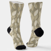 Kaffeeblätter Socken (Gewinkelt)