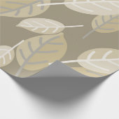Kaffeeblätter Verpackungspapier Geschenkpapier (Ecke)