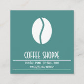 Kaffeebohne-Briefmarkenkarte Treuekarte (Vorderseite)