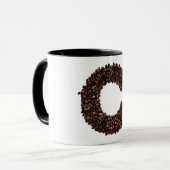 Kaffeebohne C in einer Tasse (Vorderseite Links)