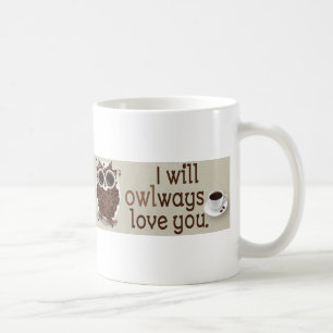 Kaffeebohne-Eulen-Kunst Kaffeetasse