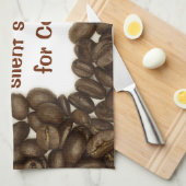 Kaffeebohne-Geschirrtuch Küchentuch (Viertel Falte)