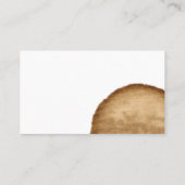 Kaffeebohne-Händler Visitenkarte (Rückseite)