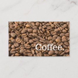 Kaffeebohne-Hintergrund-Loyalitäts-Lochkarte Treuekarte