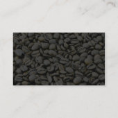 Kaffeebohne-Hintergrund Visitenkarte (Rückseite)