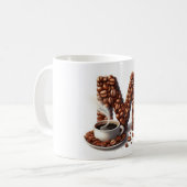 Kaffeebohne Kaffeetasse (Vorderseite Links)