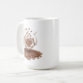 Kaffeebohne Kaffeetasse (Vorderseite Links)