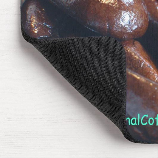 Kaffeebohne-Mausunterlage Mousepad (Ecke)