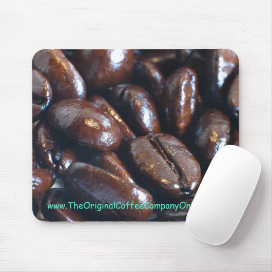 Kaffeebohne-Mausunterlage Mousepad (Mit Mouse)