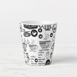 Kaffeebohne Milchtasse