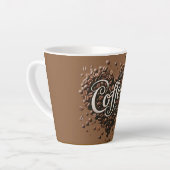 Kaffeebohne Milchtasse (Linke Ecke)