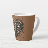 Kaffeebohne Milchtasse (Rechte Ecke)