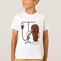 Kaffeebohne mit Kaffeekanne