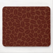Kaffeebohne-Muster Mousepad (Vorne)