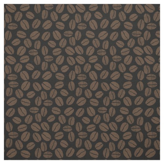 Kaffeebohne-Muster Stoff (Muster)
