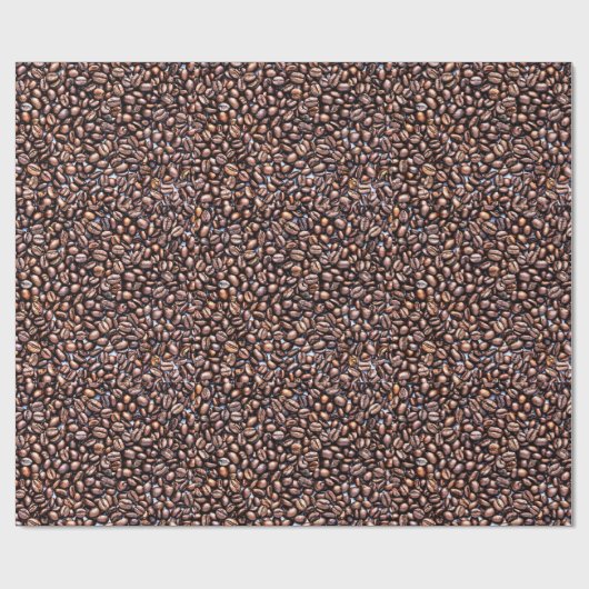 Kaffeebohne-Packpapier Geschenkpapier (Flach)