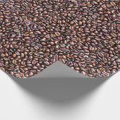 Kaffeebohne-Packpapier Geschenkpapier (Ecke)