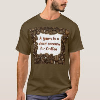 Kaffeebohne-Shirt