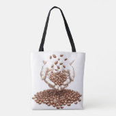 Kaffeebohne Tasche (Rückseite)