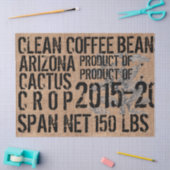 Kaffeebohne-Taschen-Seidenpapier - Landschaft Seidenpapier (Basteln)