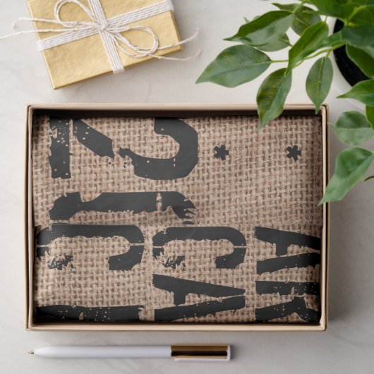 Kaffeebohne-Taschen-Seidenpapier - Landschaft Seidenpapier (Geschenk)