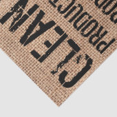 Kaffeebohne-Taschen-Seidenpapier Seidenpapier (Detail)