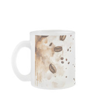 Kaffeebohnen Aquarell - Kaffeedokumente