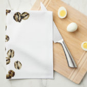 Kaffeebohnen Aquarell Küchentücher (Viertel Falte)