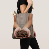 Kaffeebohnen aroma geröstet tasche (Von Nahem)