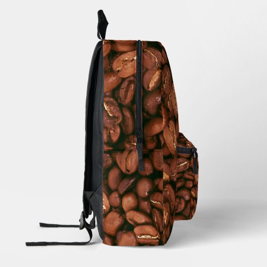 Kaffeebohnen Bedruckter Rucksack (Links)