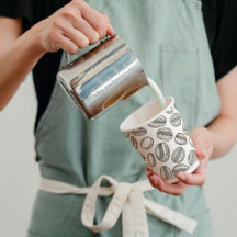 Kaffeebohnen Black & White Coffee Shop Business