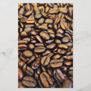 Kaffeebohnen Briefpapier