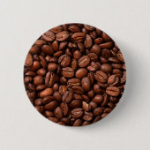 Kaffeebohnen Button (Vorderseite)