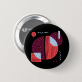 Kaffeebohnen Button (Vorne & Hinten)