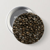 Kaffeebohnen Button (Vorne & Hinten)