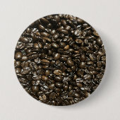Kaffeebohnen Button (Vorderseite)