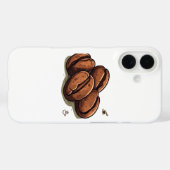 Kaffeebohnen Case-Mate iPhone Hülle (Rückseite (Horizontal))