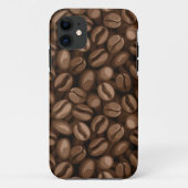 Kaffeebohnen Case-Mate iPhone Hülle (Rückseite)