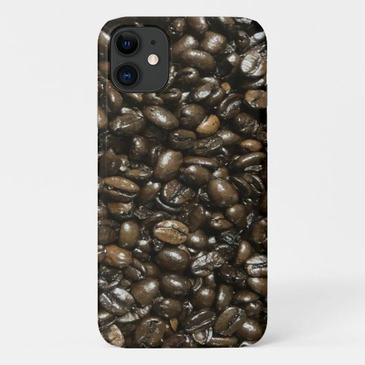 Kaffeebohnen Case-Mate iPhone Hülle (Rückseite)