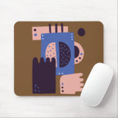 Kaffeebohnen - Coffeine Lover Art Mousepad (Mit Mouse)