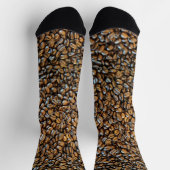 Kaffeebohnen Crew Socken (Oben)