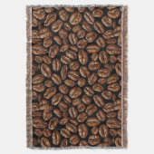 Kaffeebohnen Decke (Vorderseite Vertikal)