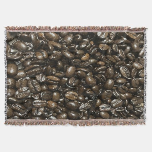 Kaffeebohnen Decke (Vorderseite)